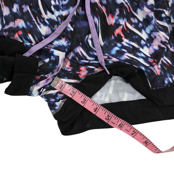 Activ8 Running Shorts Womens Multicolor M Elastic Waist Abstract Drawstring - Picture 8 of 9